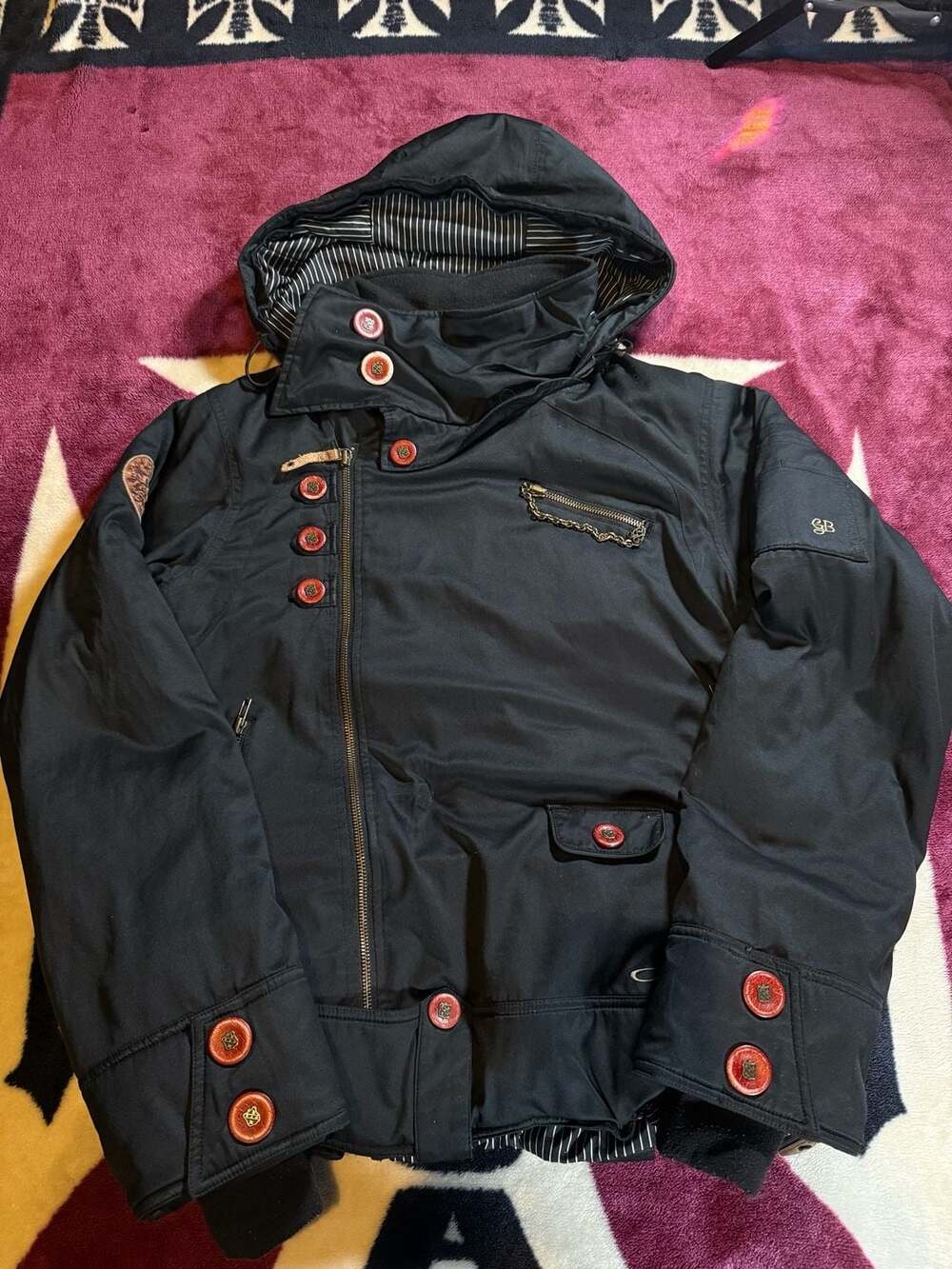 Oakley Signature Series Gretchen Bleiler Collection Black Ski Jacket